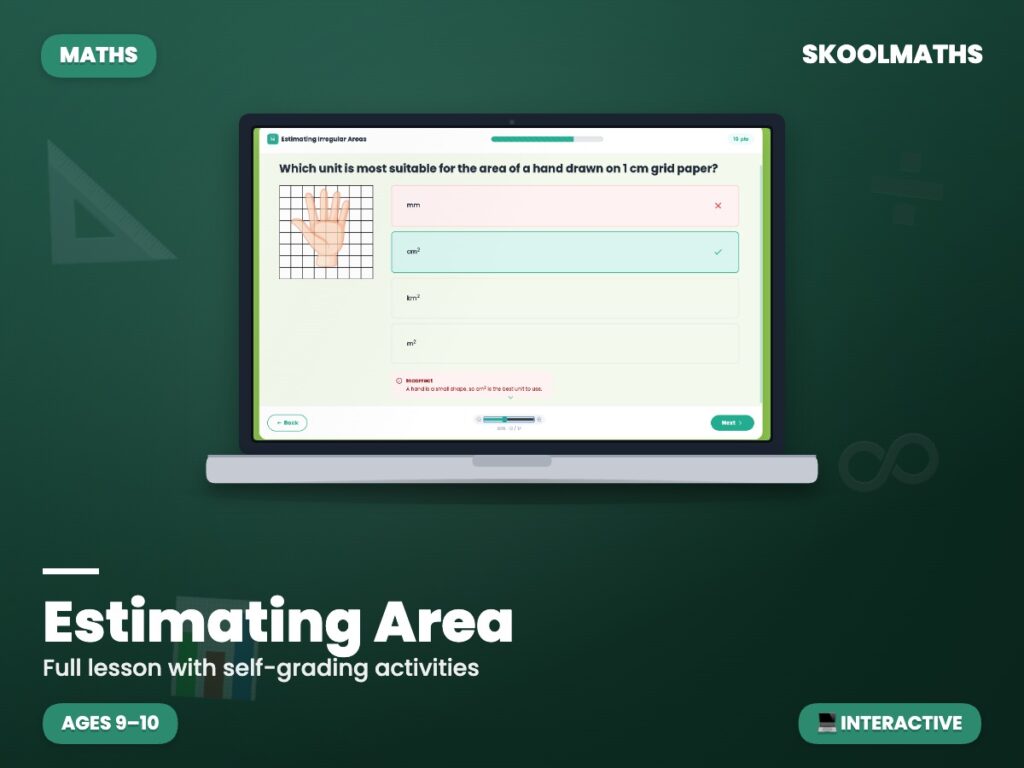 Estimating Area of Irregular Shapes on a Grid