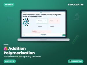 Addition Polymerisation — Interactive Lesson (Ages 14–16)